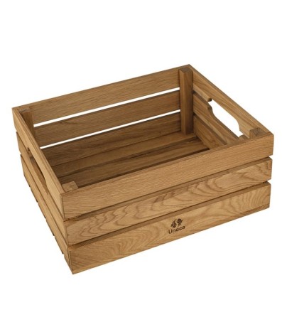 Ящик дубовый, 37х30 см. кор. Uneca