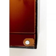 Ключница Safe, коллекция "Сейф" 24*31*13, Сталь, Черный