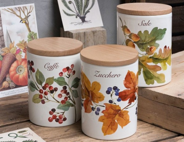 Емкость с крышкой Autunno, 15 см. Nuova Cer