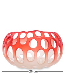 BMB- 61 Ваза "Перфора Красный Омбре" малый