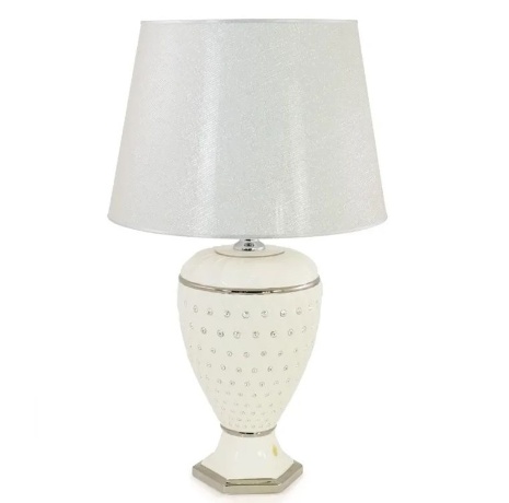 Лампа настольная, 78 см. SIDNEY, керамика, swarovski