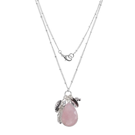 Колье ROSE QUARTZ LN5125 R/S Fiore Luna