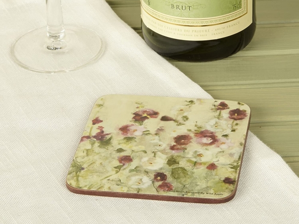 Набор из 6 подставок Wild Field Poppies, 10х10 см. Kitchen Craft