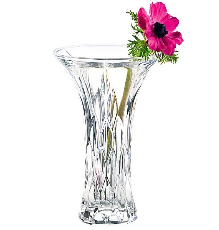 Ваза для цветов хрустальная Мираж, 22 см, Marc Aurel
