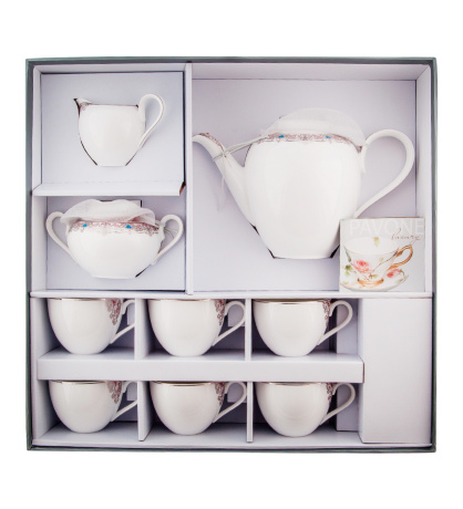 JK- 01 Чайный сервиз на 6 перс."Примадонна" (Pavone)