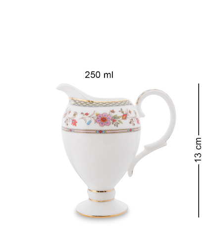 JK-209 Чайный сервиз 22 пр. на 6 перс. "Милано-Мариттима" (Milano Marittima Pavone)