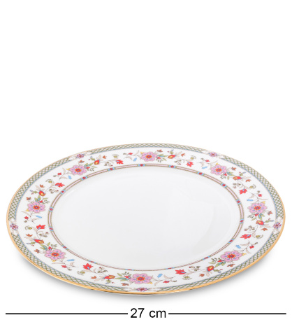 JK-209 Чайный сервиз 22 пр. на 6 перс. "Милано-Мариттима" (Milano Marittima Pavone)