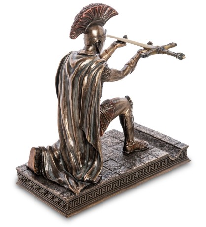 WS-1024 Статуэтка с ножом канцелярским "Римский воин"