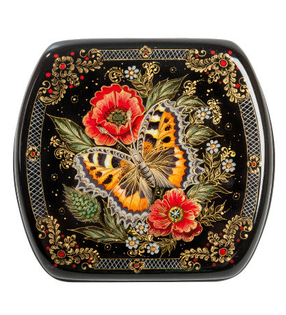 ШК-30/ 09 Шкатулка "Маки" Николаева