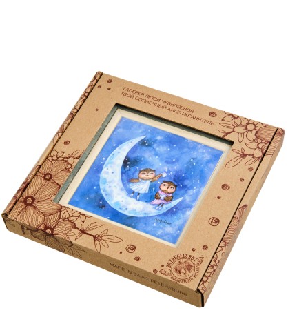 SZ-444 Панно керамическое "Считая звезды" 10х10