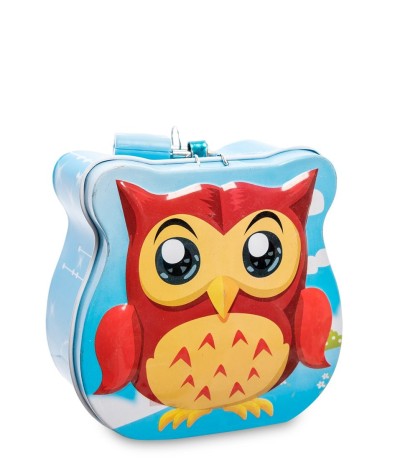 BX- 18/3 Металлическая копилка "Совенок"