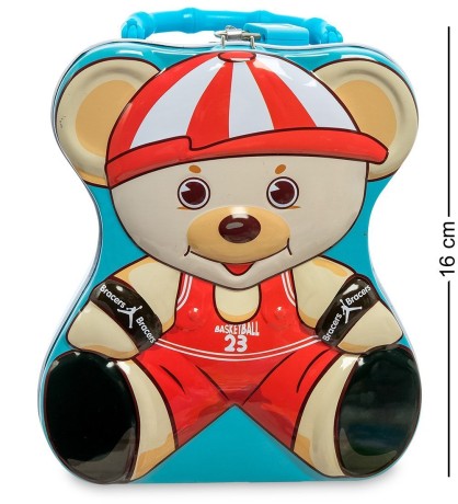 BX- 01/1 Металлическая копилка "Мишка"