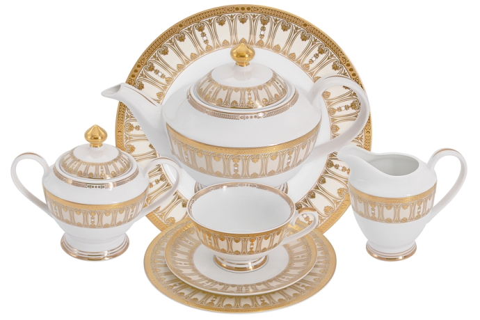 Чайный сервиз Contessa, 12 персон, 42 предмета, Midori