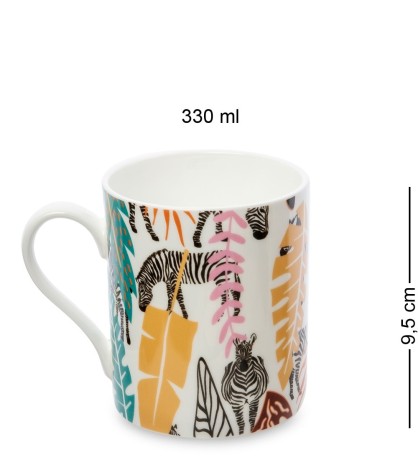 JK-261 Кружка "Зебра" (Fasano Pavone)