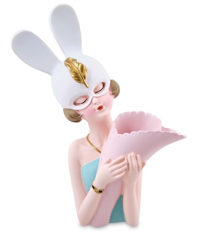 MF-116/3 Подставка "Девочка с ушками"