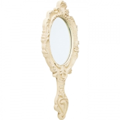 Зеркало Make Up, коллекция "Макияж" 60*141,5*7,8, Стекло, МДФ, Полирезин, Белый