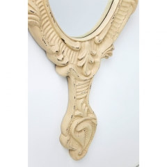 Зеркало Make Up, коллекция "Макияж" 60*141,5*7,8, Стекло, МДФ, Полирезин, Белый