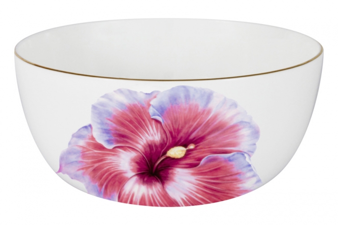 Салатник Гибискус, 14 см. 0,75 л. Emily