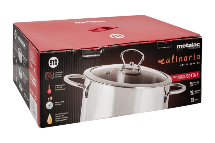 Набор для приготовления Кулинария, 3 предмета Metalac