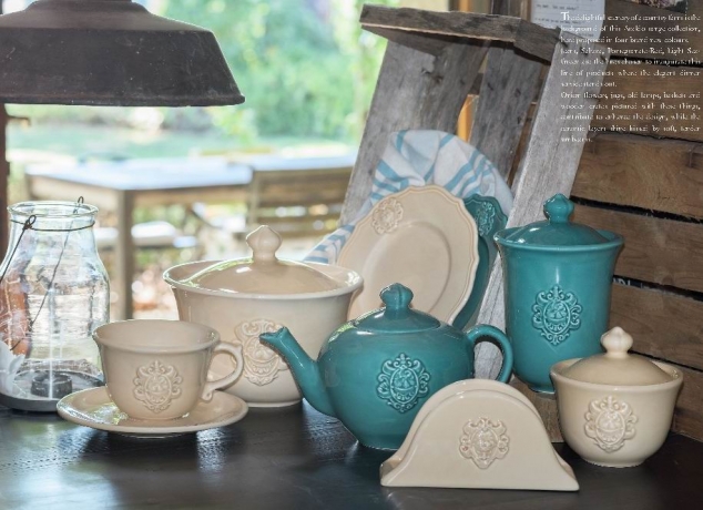 Чашка с блюдцем Аральдо (кремовый), 0,4л, Nuova Cer