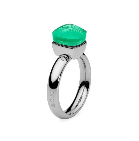 Кольцо Firenze smaragd 19 мм. 610396 G/S Qudo