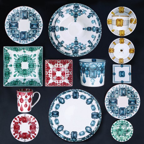 Тарелка суповая Sapphire, 22,5 см. FOREVER Taitu