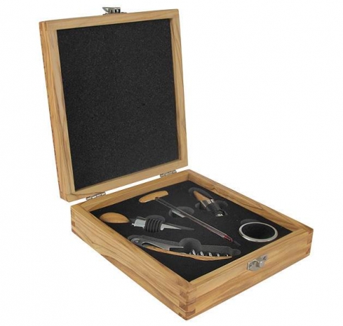 Набор винных аксессуаров ArteinOlivo в коробке (5 предметов)