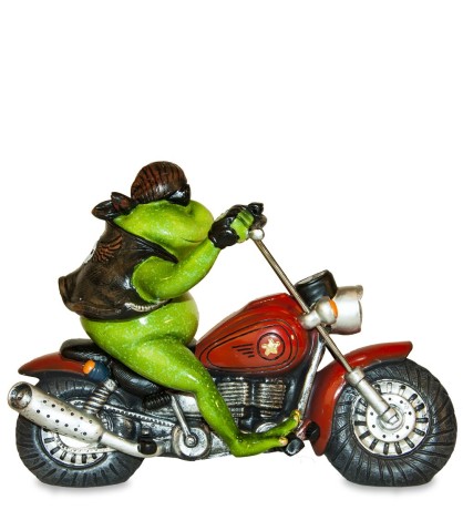 MN-241 Фигурка "Лягушка-байкер"