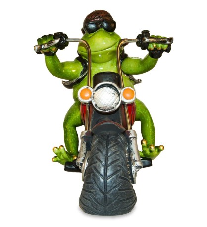 MN-241 Фигурка "Лягушка-байкер"