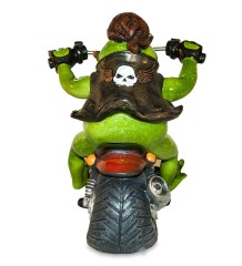 MN-241 Фигурка "Лягушка-байкер"