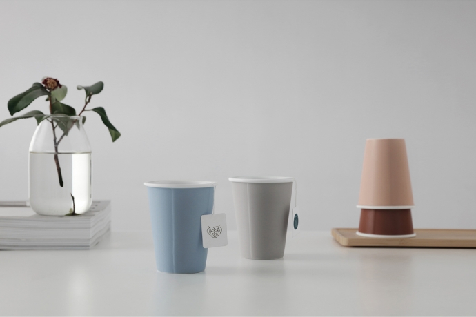 Чайный стакан, 200 мл. розовый, Laura Viva Scandinavia