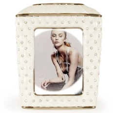 Рамка для фотографий, 30х36 см. SIDNEY, керамика, swarovski