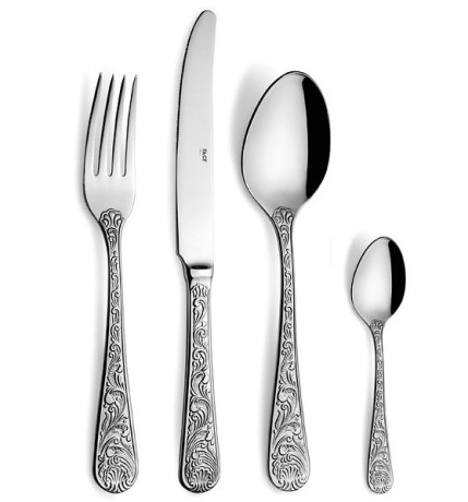 Набор столовых приборов King George, 6 персон, 24 предмета Face