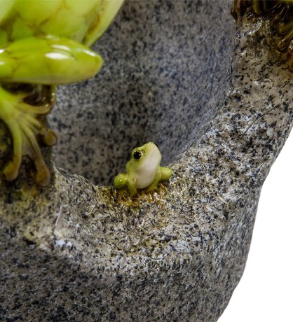 ED-421 Ваза-кашпо "Пара лягушек"