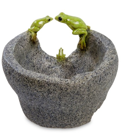 ED-421 Ваза-кашпо "Пара лягушек"