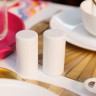Набор солона и перечница фарфор Mikasa, 8 см. белые Kitchen Craft