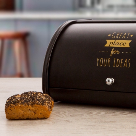 Хлебница, 31x28x18 см. B&W Negra Quid