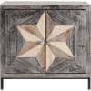 Комод Star, коллекция "Звезда" 90*88*38, Пихта, МДФ, Сталь, Коричневый