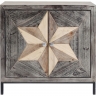 Комод Star, коллекция "Звезда" 90*88*38, Пихта, МДФ, Сталь, Коричневый