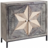 Комод Star, коллекция "Звезда" 90*88*38, Пихта, МДФ, Сталь, Коричневый