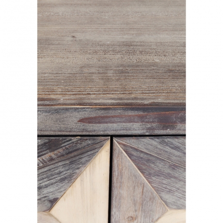 Комод Star, коллекция "Звезда" 90*88*38, Пихта, МДФ, Сталь, Коричневый