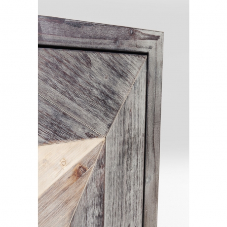 Комод Star, коллекция "Звезда" 90*88*38, Пихта, МДФ, Сталь, Коричневый