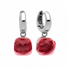 Серьги Firenze padparadscha 300096 R/S Qudo