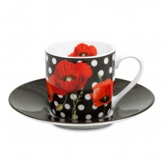 Кофейная пара эспрессо, 85 мл. &quot;Madame Petite - точки&quot; Koenitz