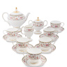 JK-210 Чайный сервиз 15 пр. на 6 перс. "Милано-Мариттима" (Milano Marittima Pavone)