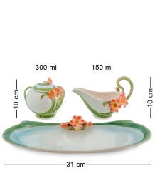 FM-36/ 2 Набор сахарница и молочник &quot;Кливия&quot; (Pavone)