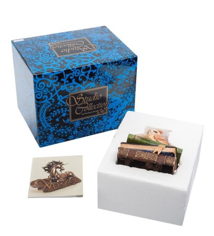 WS-719 Шкатулка "Сова на книгах"