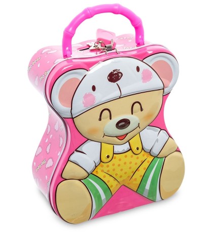 BX- 01/2 Металлическая копилка "Мишка"