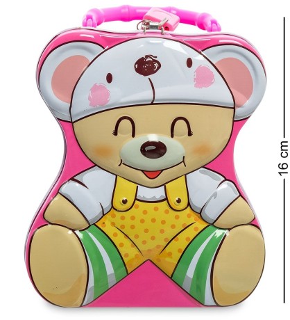 BX- 01/2 Металлическая копилка "Мишка"