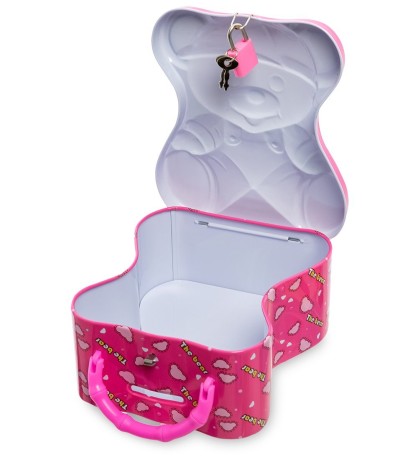 BX- 01/2 Металлическая копилка "Мишка"